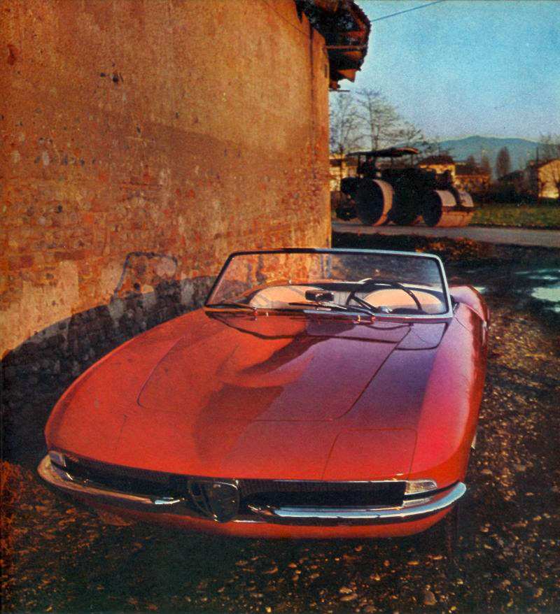 Alfa Romeo 2600 Cabriolet Speciale (Pininfarina), 1962 - Quattroruote Speciale 1964 (published in Dec-63)