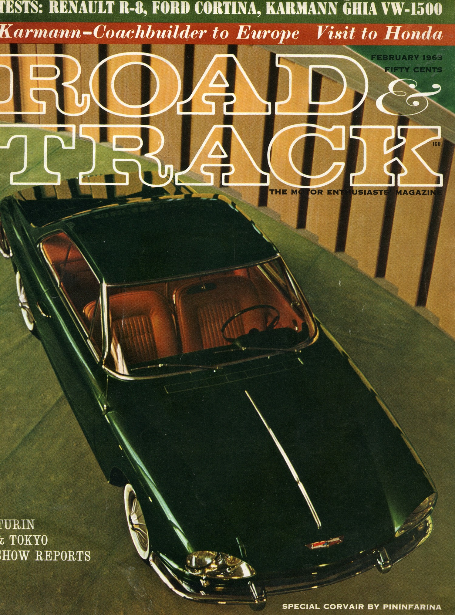 1963 Road & Track Cover