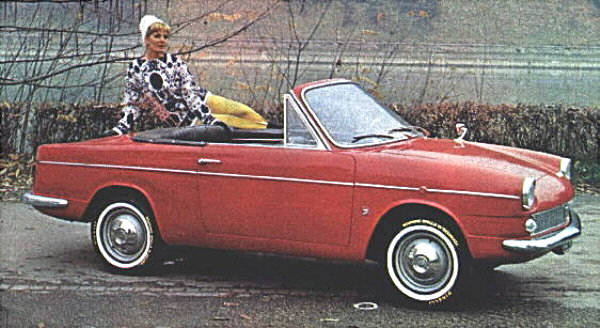 Fiat 600/750 Spyder (Moretti), 1963