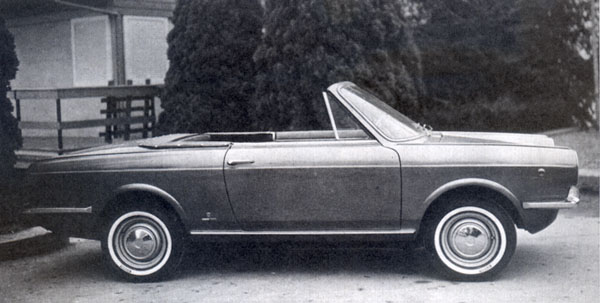 Fiat 850 Spider (Vignale), 1964