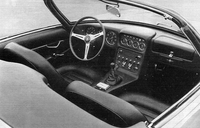 Lamborghini 350 GTS (Touring), 1965 - Interior