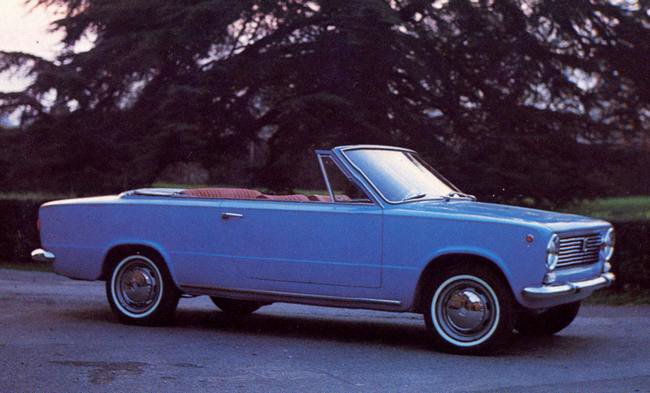 Fiat 124 Cabriolet (Touring), 1966