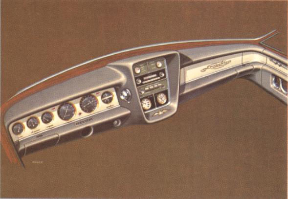 Like its real-life predecessors, the Duesenberg Model D concept car was beautifully finished inside and out.