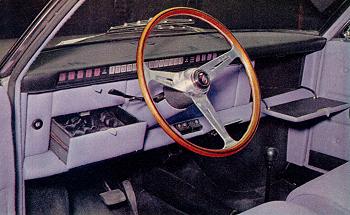Fiat 850 Vanessa (Ghia), 1966 - Interior