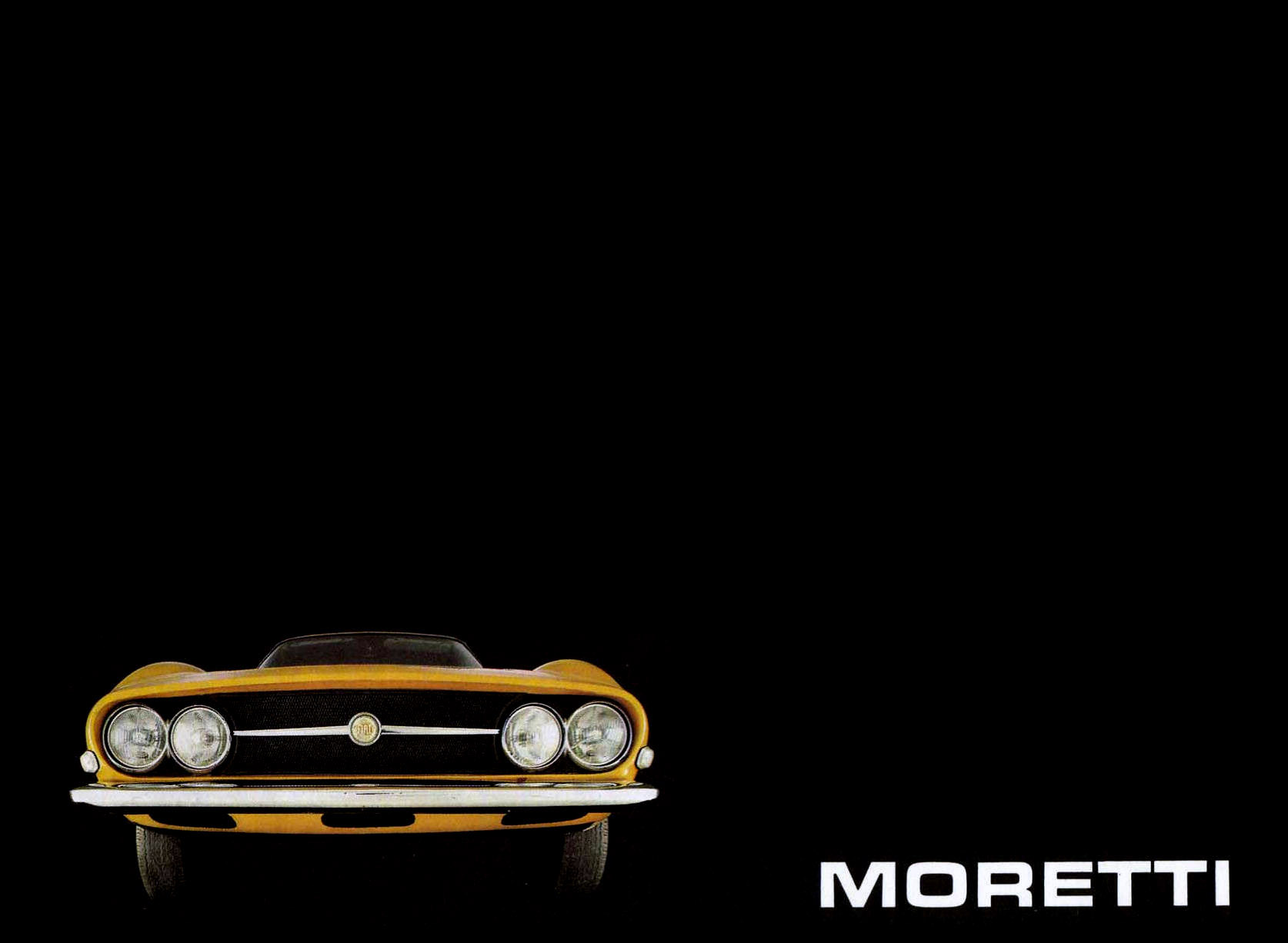 Fiat 124 Coupé (Moretti), 1967  - Brochure