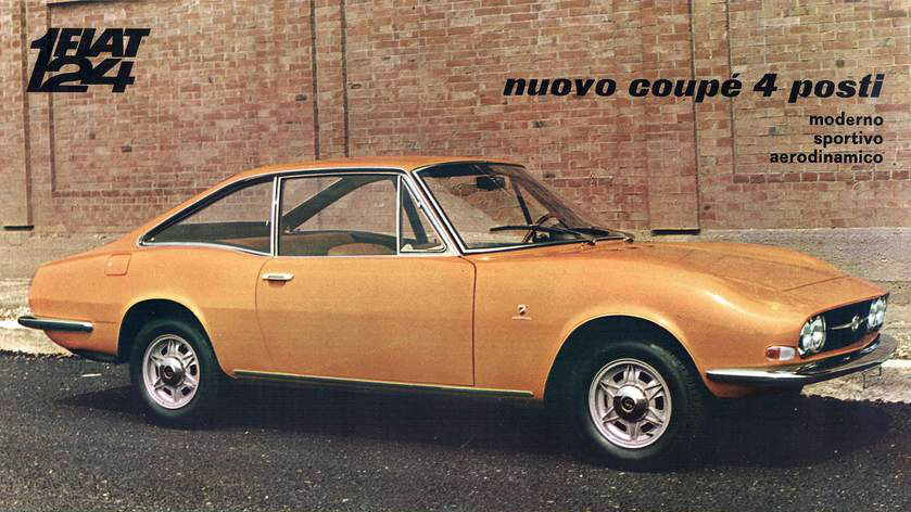 Fiat 124 Coupé (Moretti), 1969