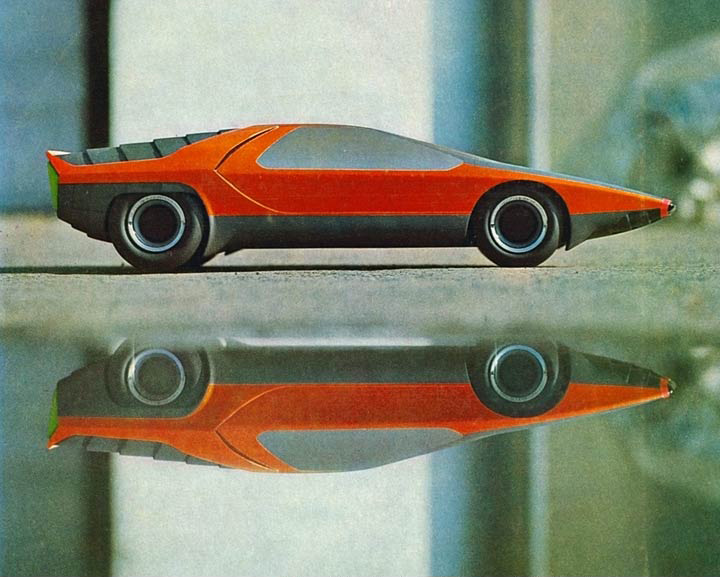 Alfa Romeo Carabo (Bertone), 1968 - Scale Model