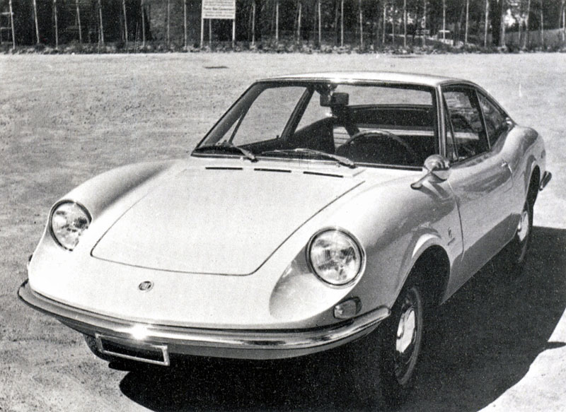 Fiat 850 Sportiva Coupé S2 (Moretti), 1969-71