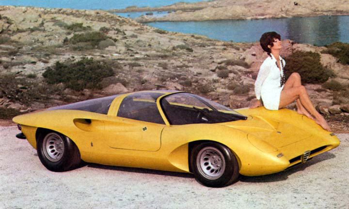 Alfa Romeo P33 Coupe (Pininfarina), 1969