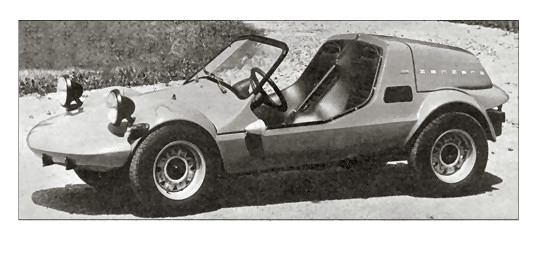 Fiat 500 Zanzara (Zagato/Spada), 1967