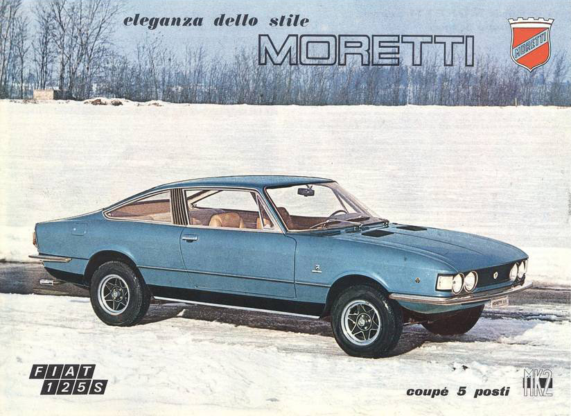 Fiat 125S Coupé 2a serie (Moretti), 1971-72