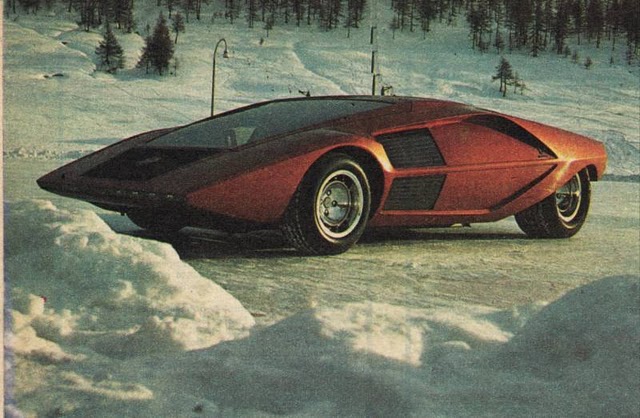 Lancia Stratos Zero (Bertone), 1970