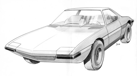 DeTomaso 1600 Spider (Ghia), 1971