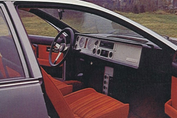 NSU Ro-80 (Pininfarina), 1971 - Interior
