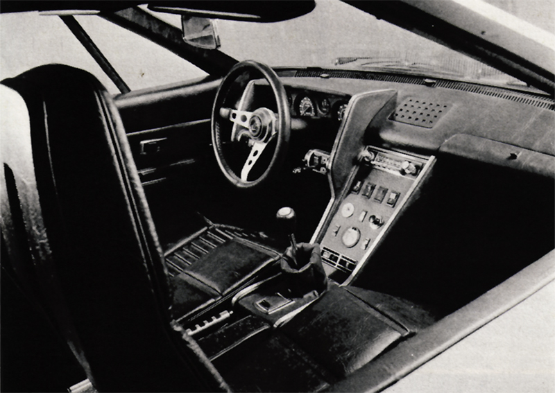 Alpine-Renault A310 Spécial (Coggiola), 1972 - Interior