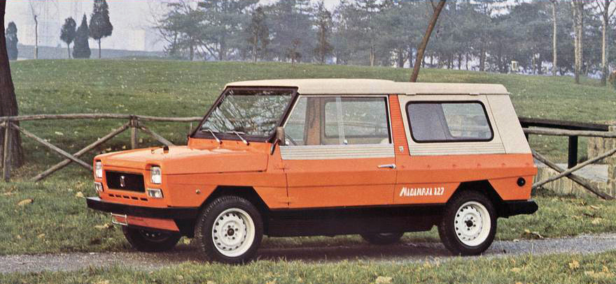 Fiat 127 Midimaxi (Moretti), 1972