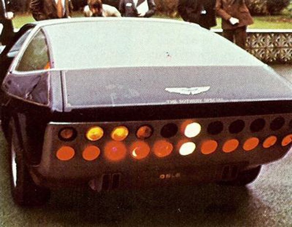 Aston Martin DBS V8 'Sotheby Special' (Ogle Design), 1972 - Rear Lamps