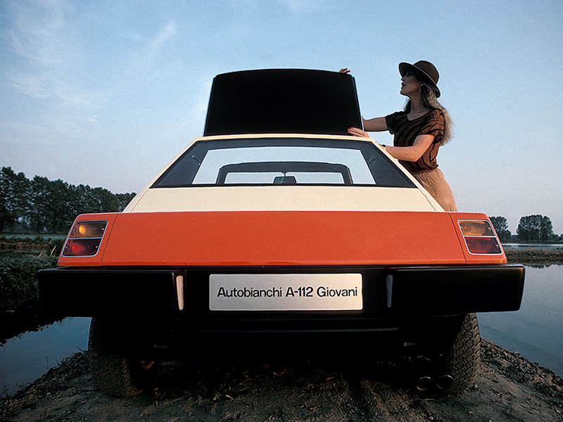 Autobianchi A-112 Giovani (Pininfarina), 1973 - Photo: Rainer W. Schlegelmilch