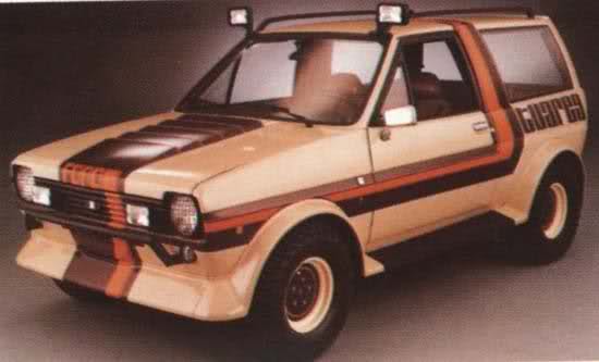 Ford Fiesta Tuareg (Ghia), 1978