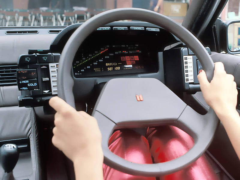 Isuzu Asso di Fiori (ItalDesign), 1979 - Interior - Photo: Rainer Schlegelmilch