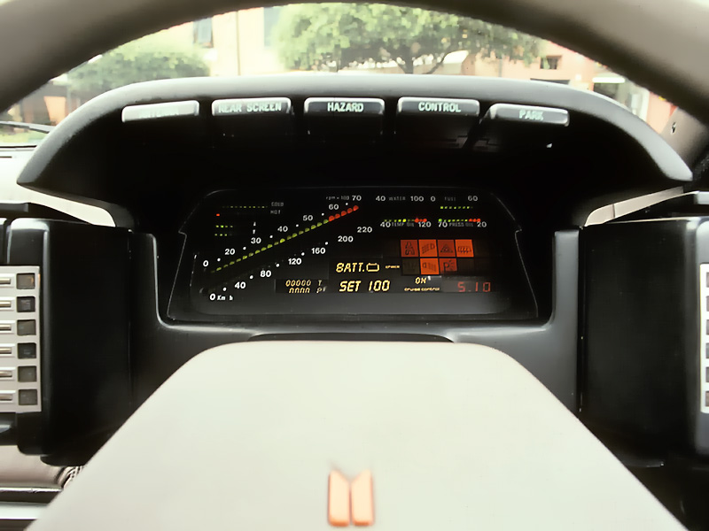 Isuzu Asso di Fiori (ItalDesign), 1979 - Interior - Photo: Rainer Schlegelmilch