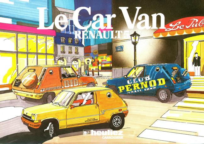 Renault Le Car Van (Heuliez), 1979