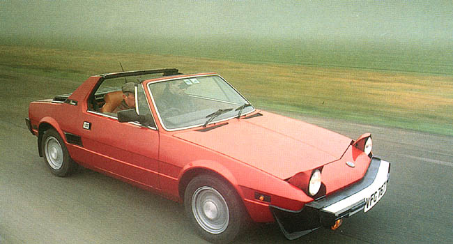 Fiat X1/9 (Bertone), 1978–82 - UK-spec