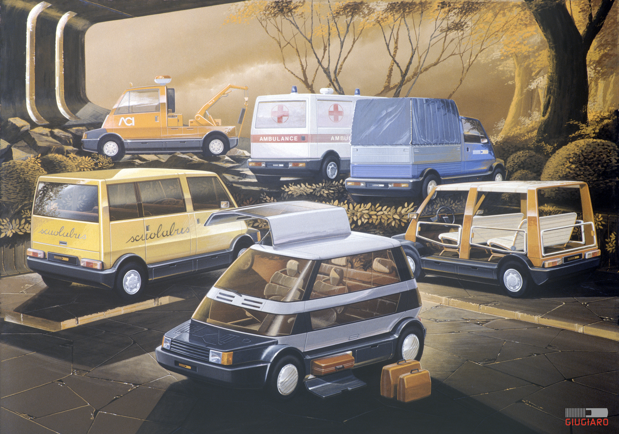 ItalDesign Capsula, 1982 - Variation