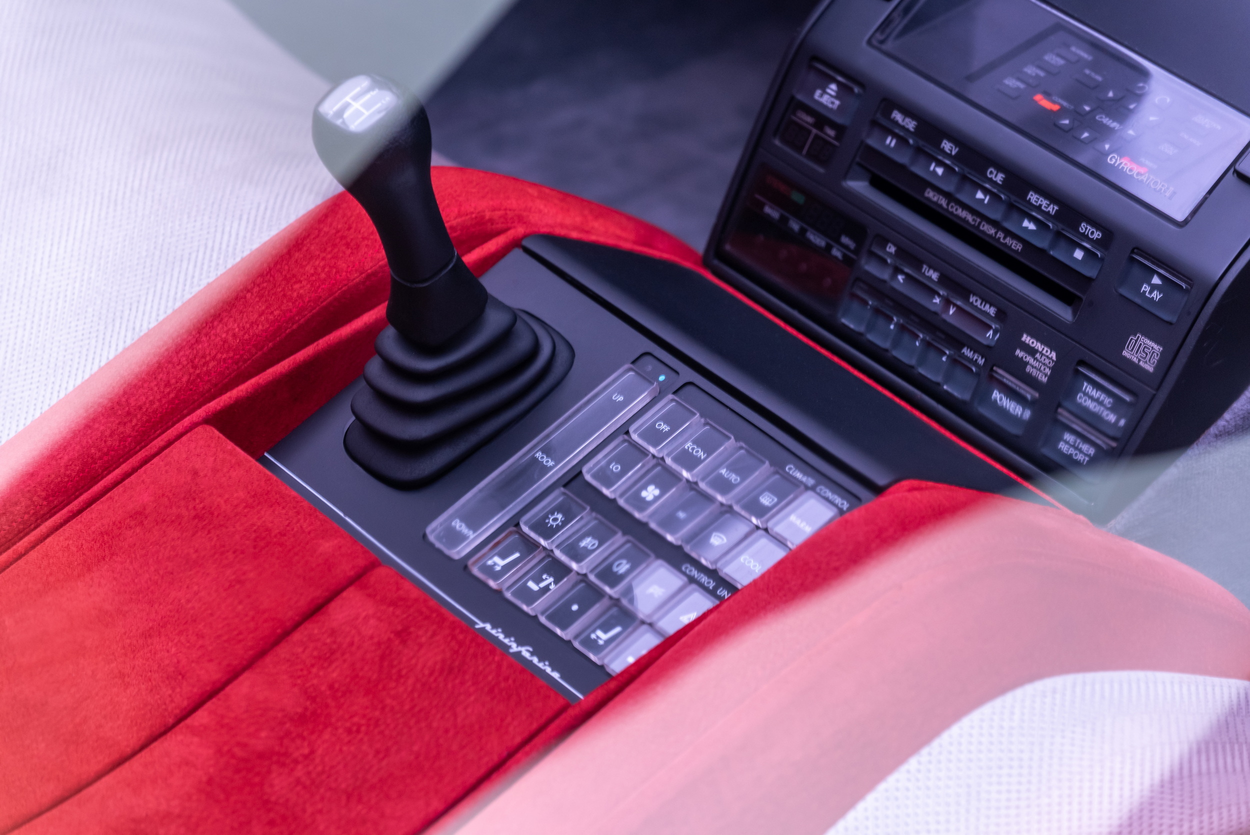 Honda HP-X (Pininfarina), 1984 – Restored – Interior