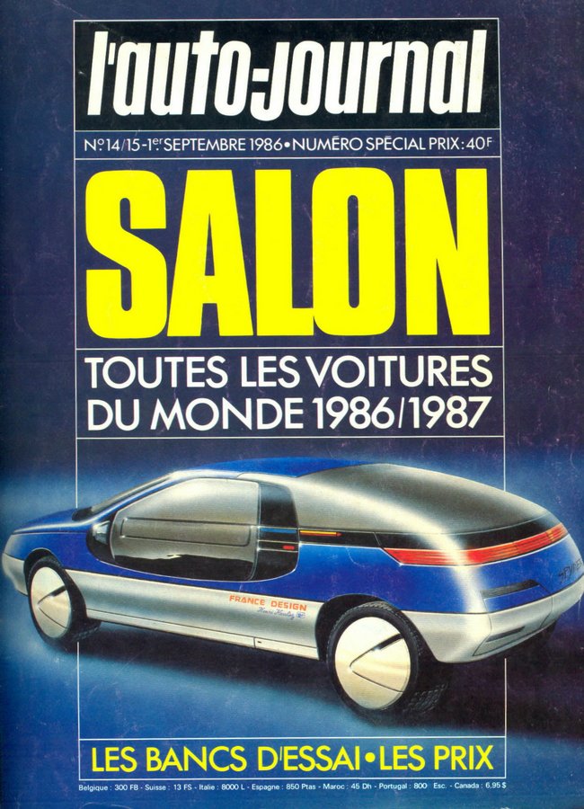 Heuliez Atlantic, 1986