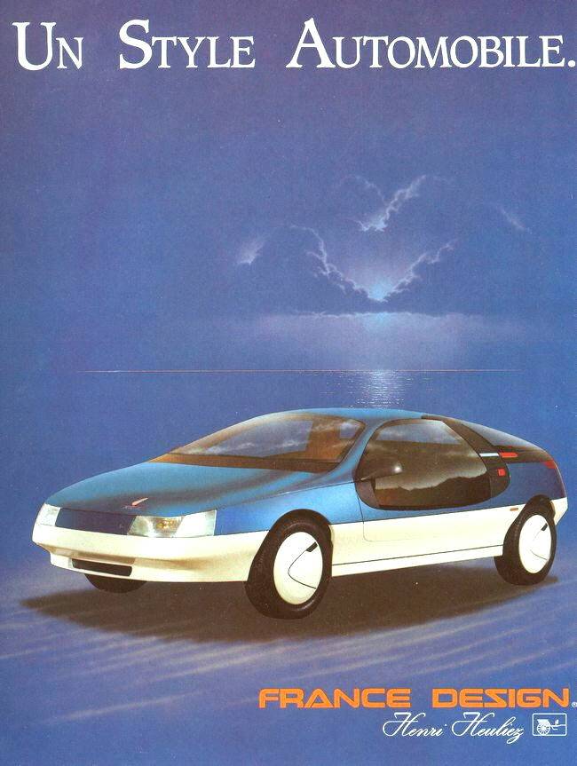 Heuliez Atlantic, 1986 - Brochure