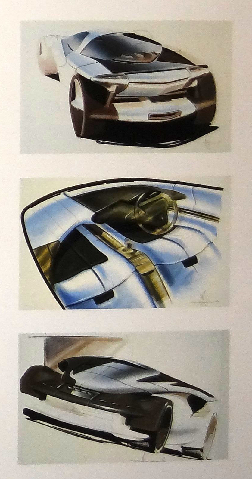 I.A.D. Venus, 1989 - Design Sketches
