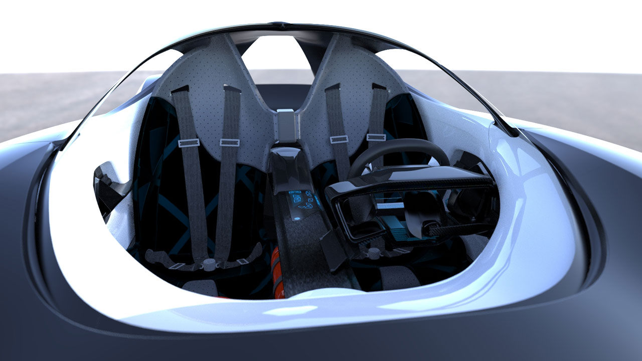 Abarth Scorp-Ion (IED), 2011 - Interior Rendering 