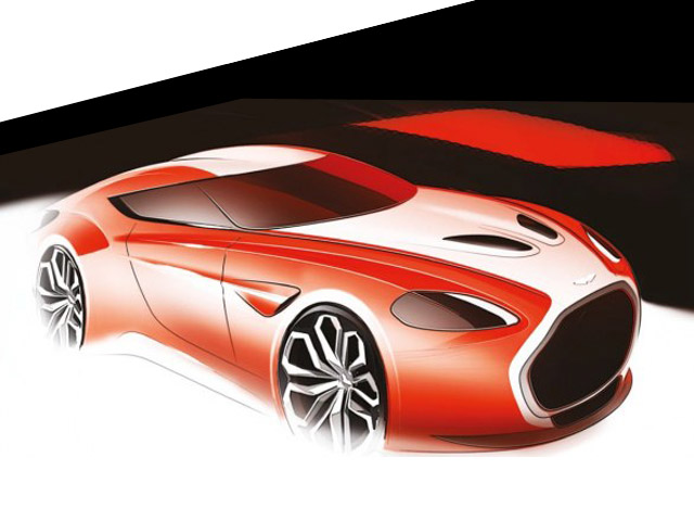Aston Martin V12 (Zagato), 2011 - Design-Sketch