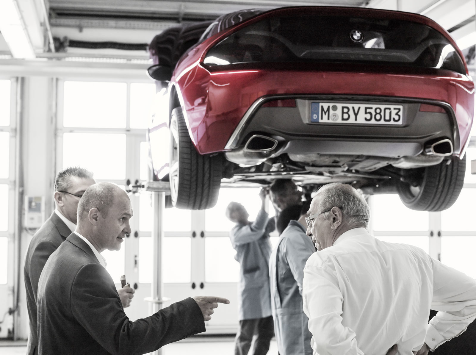 BMW Zagato Coupé, 2012 - Technical check at BMW test track in Munich