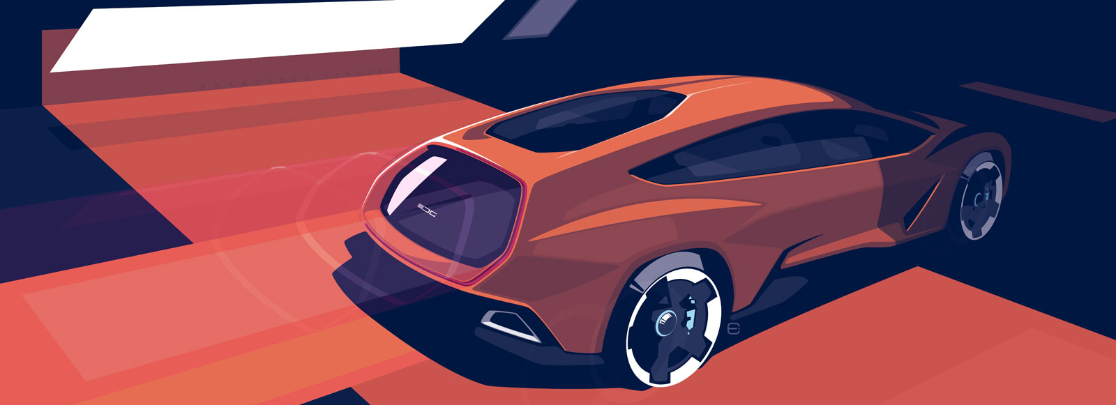 ItalDesign GTZero Concept, 2016 - Design Sketch