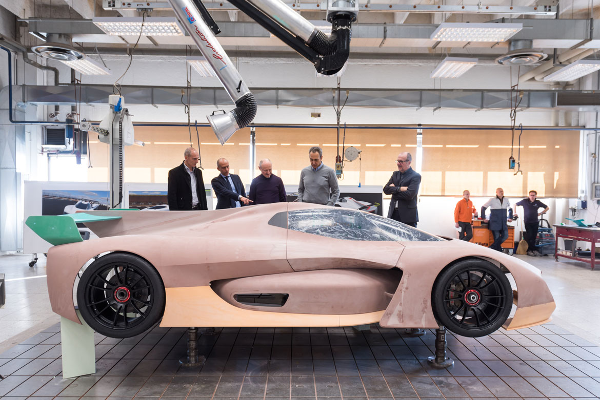 Pininfarina H2 Speed, 2016 - Design Sketch