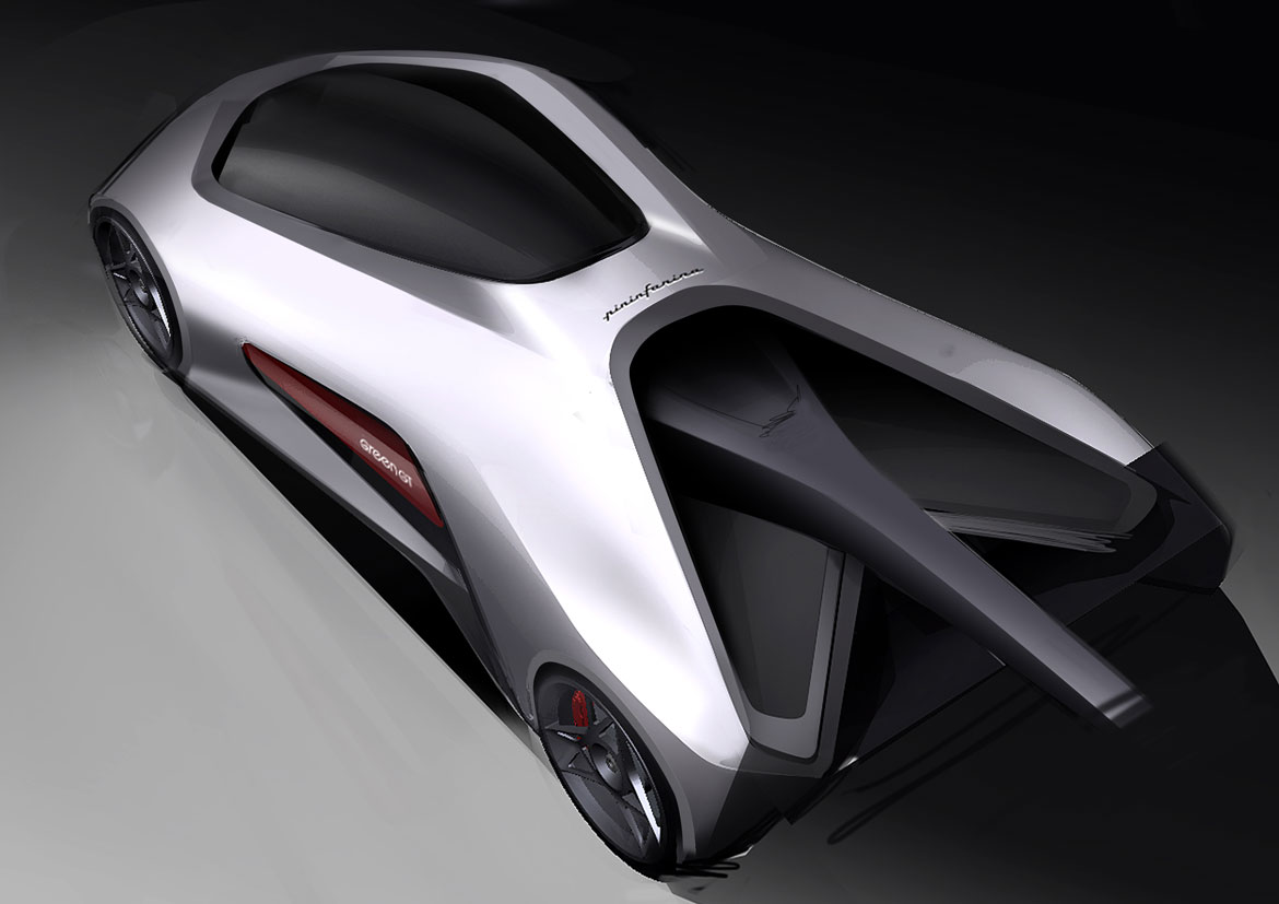Pininfarina H2 Speed, 2016 - Design Sketch