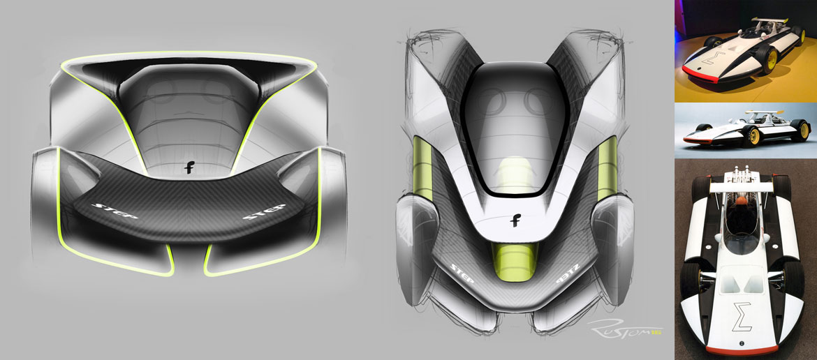 Pininfarina H2 Speed, 2016 - Design Sketches