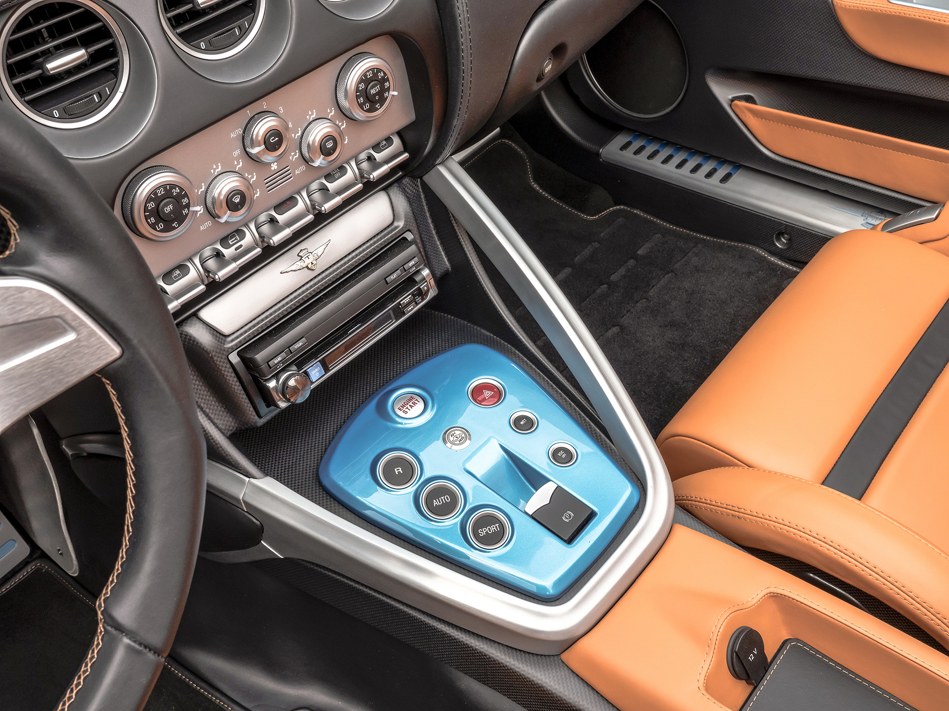 Alfa Romeo Disco Volante Spyder (Carrozzeria Touring Superleggera), 2016 - Interior - Photo: Martyn Goddard