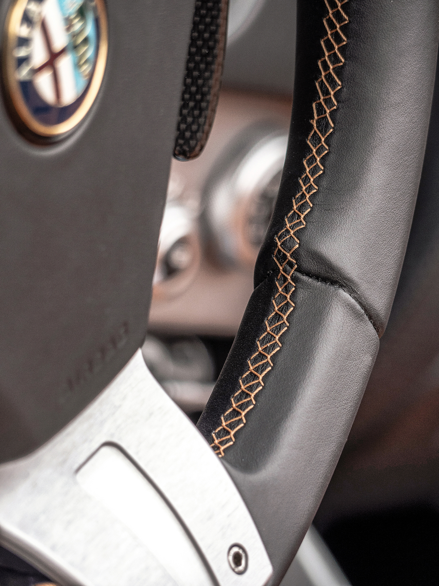 Alfa Romeo Disco Volante Spyder (Carrozzeria Touring Superleggera), 2016 - Interior - Photo: Martyn Goddard