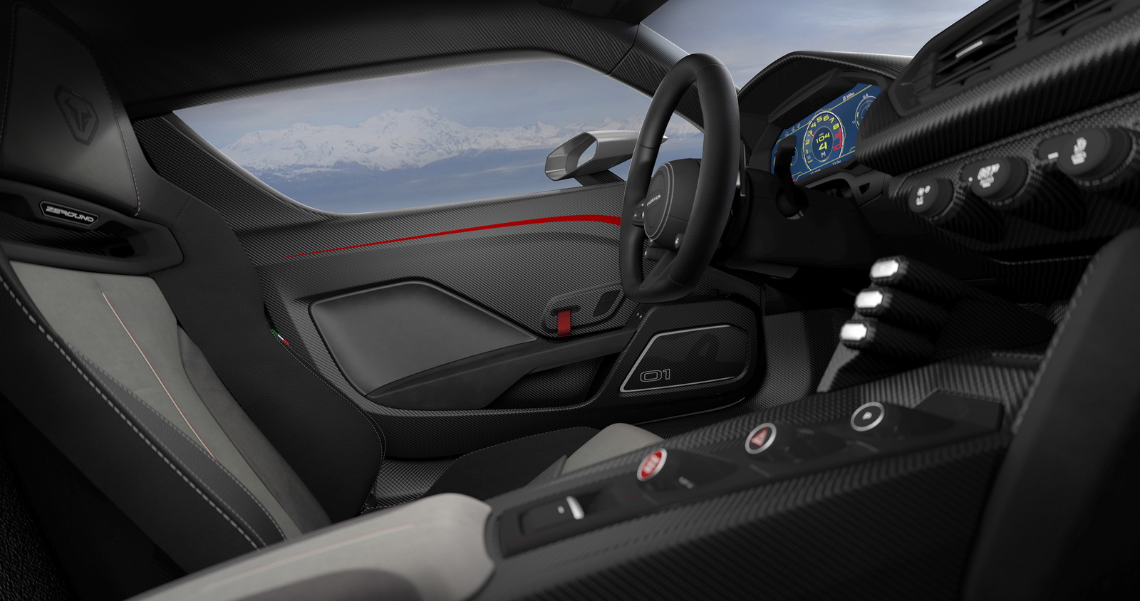 ItalDesign Automobili Speciali Zerouno V10, 2017 - Interior