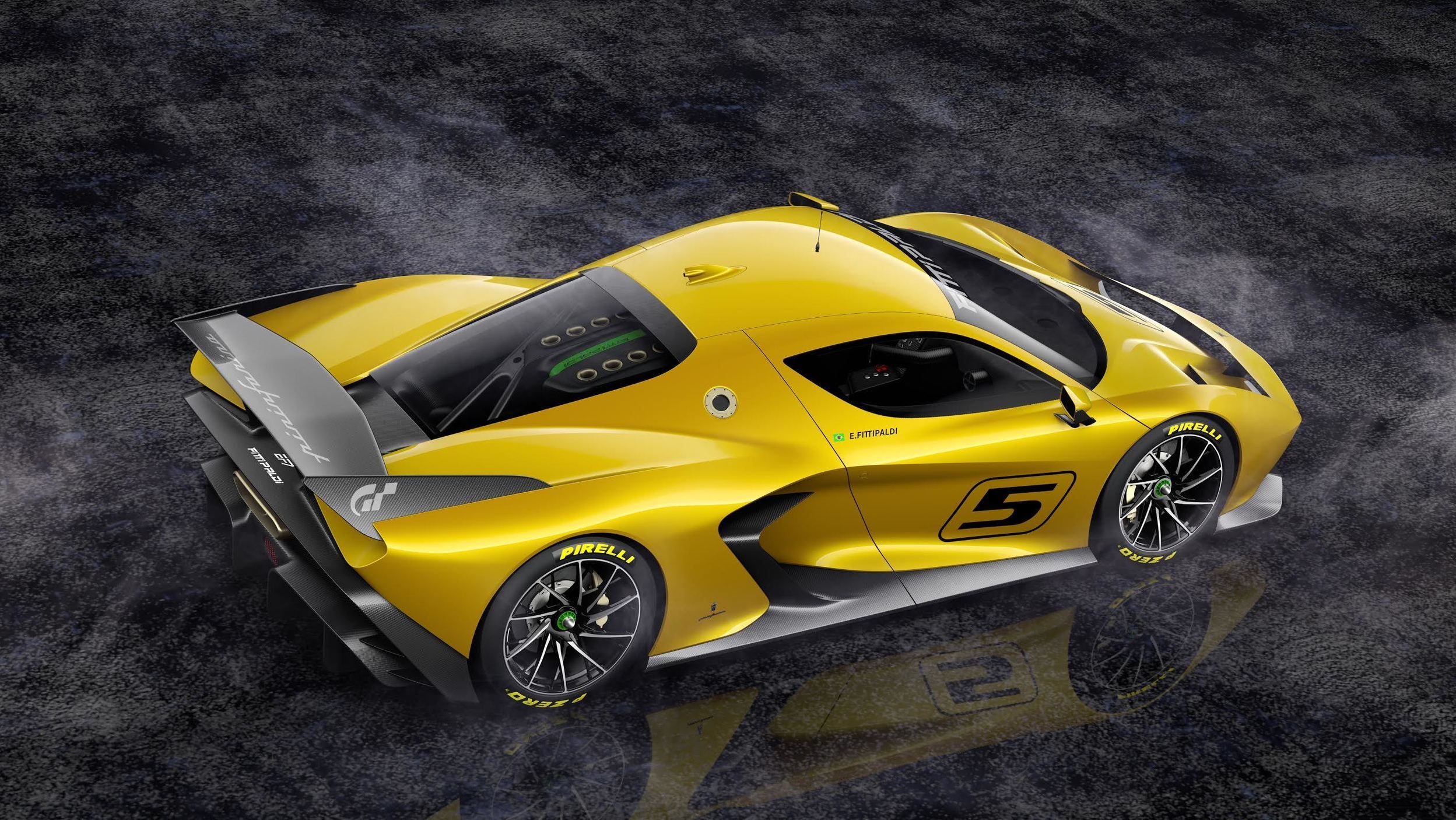Fittipaldi EF7 Vision Gran Turismo Concept (Pininfarina), 2017