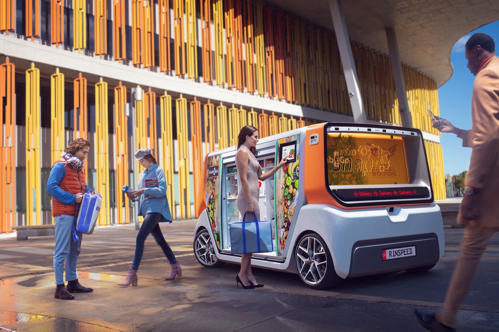 Rinspeed MetroSnap Concept, 2020