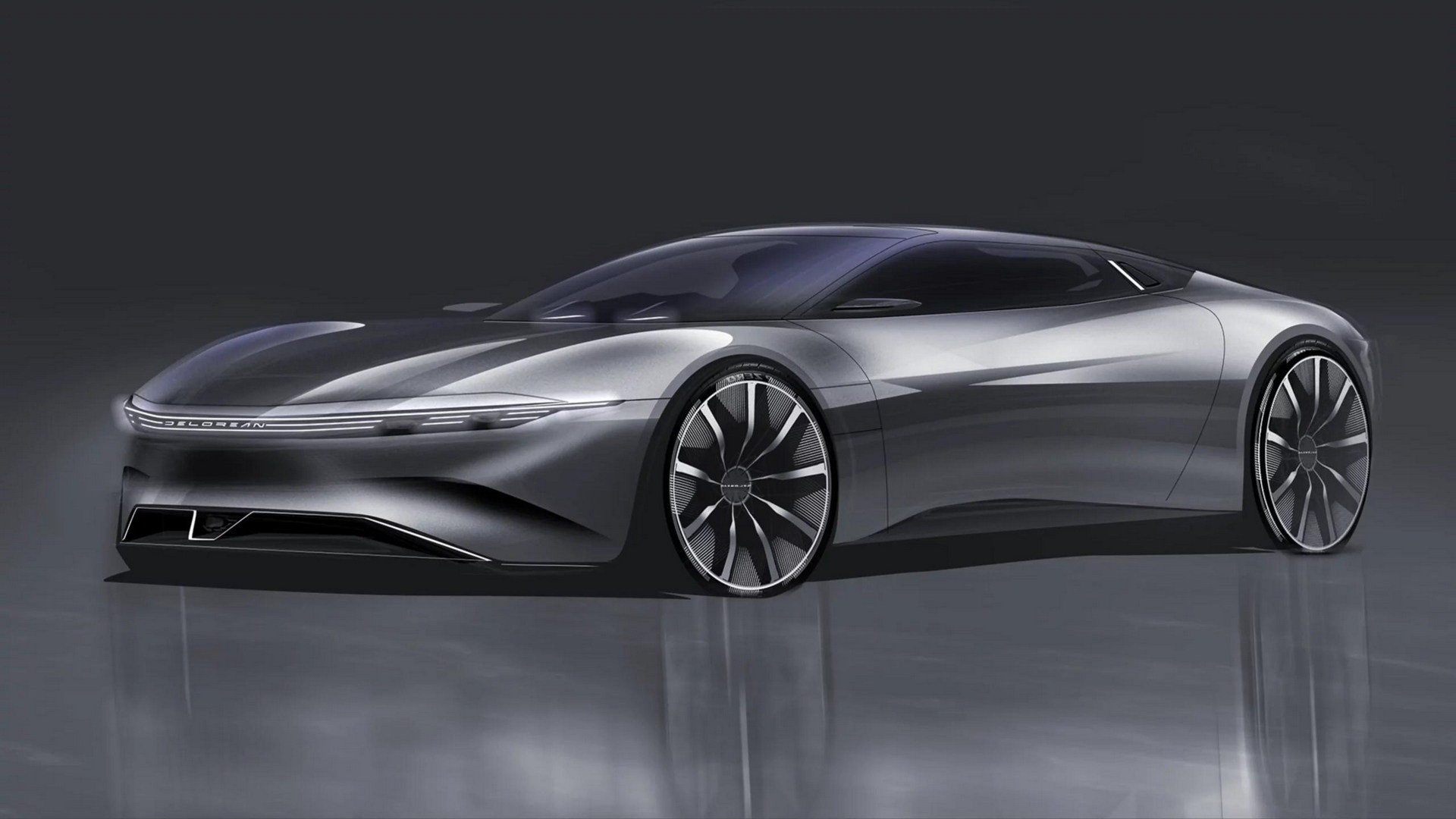 DeLorean Alpha5 (ItalDesign), 2022 – Design Sketch