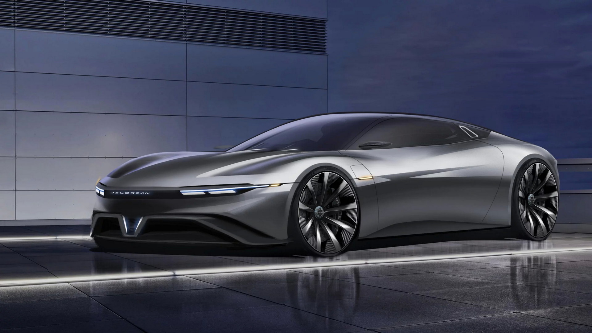 DeLorean Alpha5 (ItalDesign), 2022 – Design Sketch