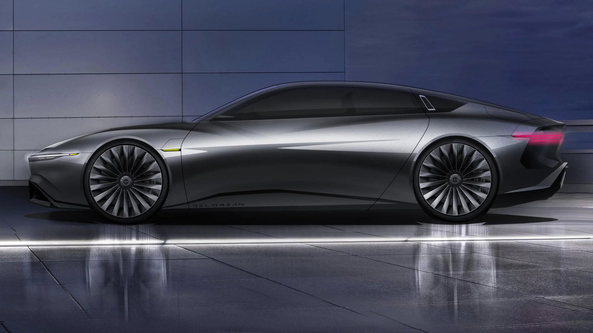 DeLorean Alpha5 (ItalDesign), 2022 – Design Sketch