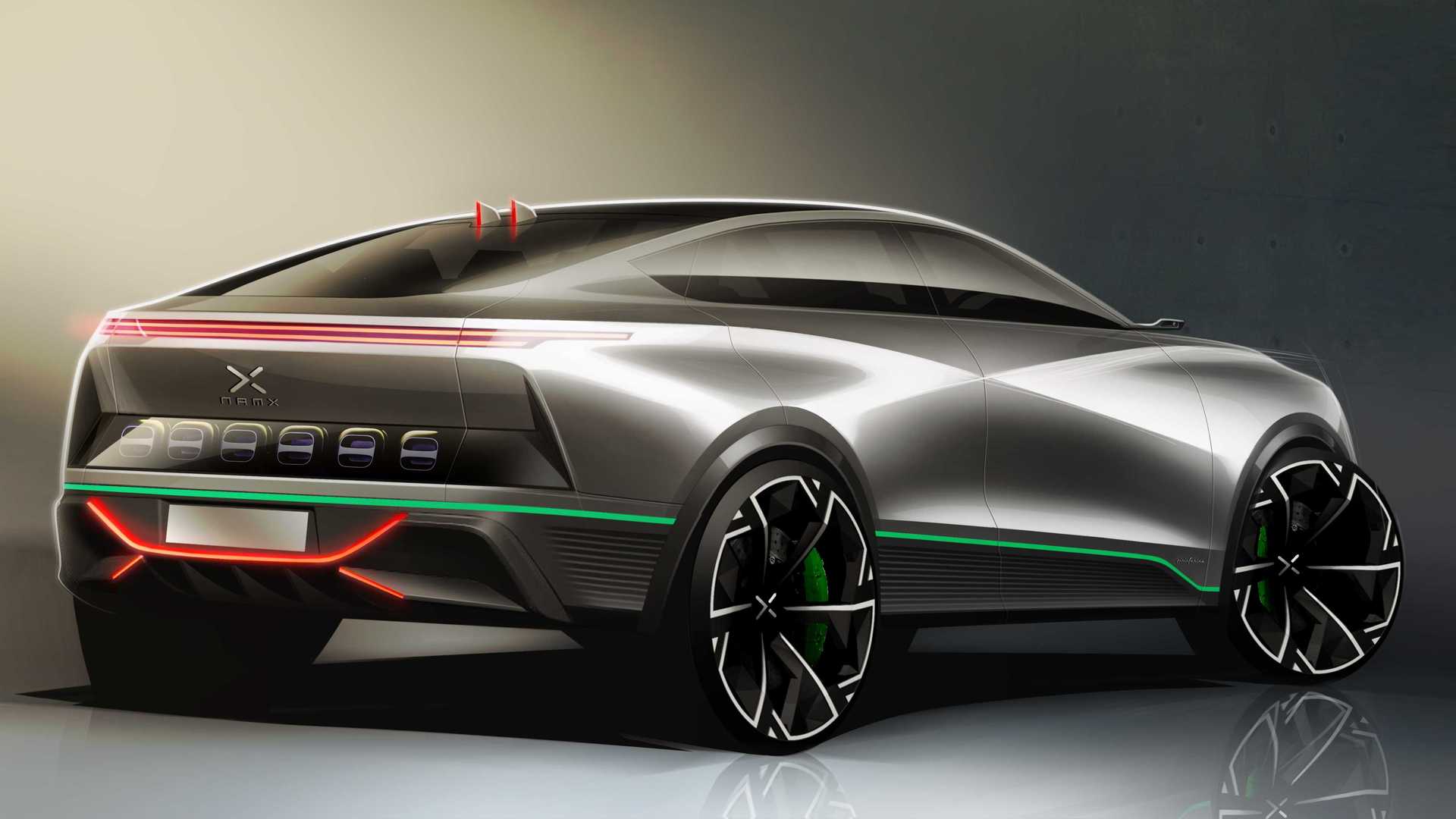 NamX HUV (Pininfarina), 2022 – Design Sketch