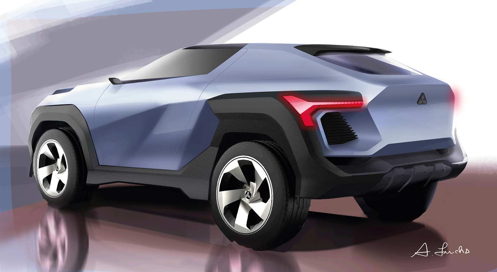 Mitsubishi Moonstone Concept (IED), 2023 – Design Sketch