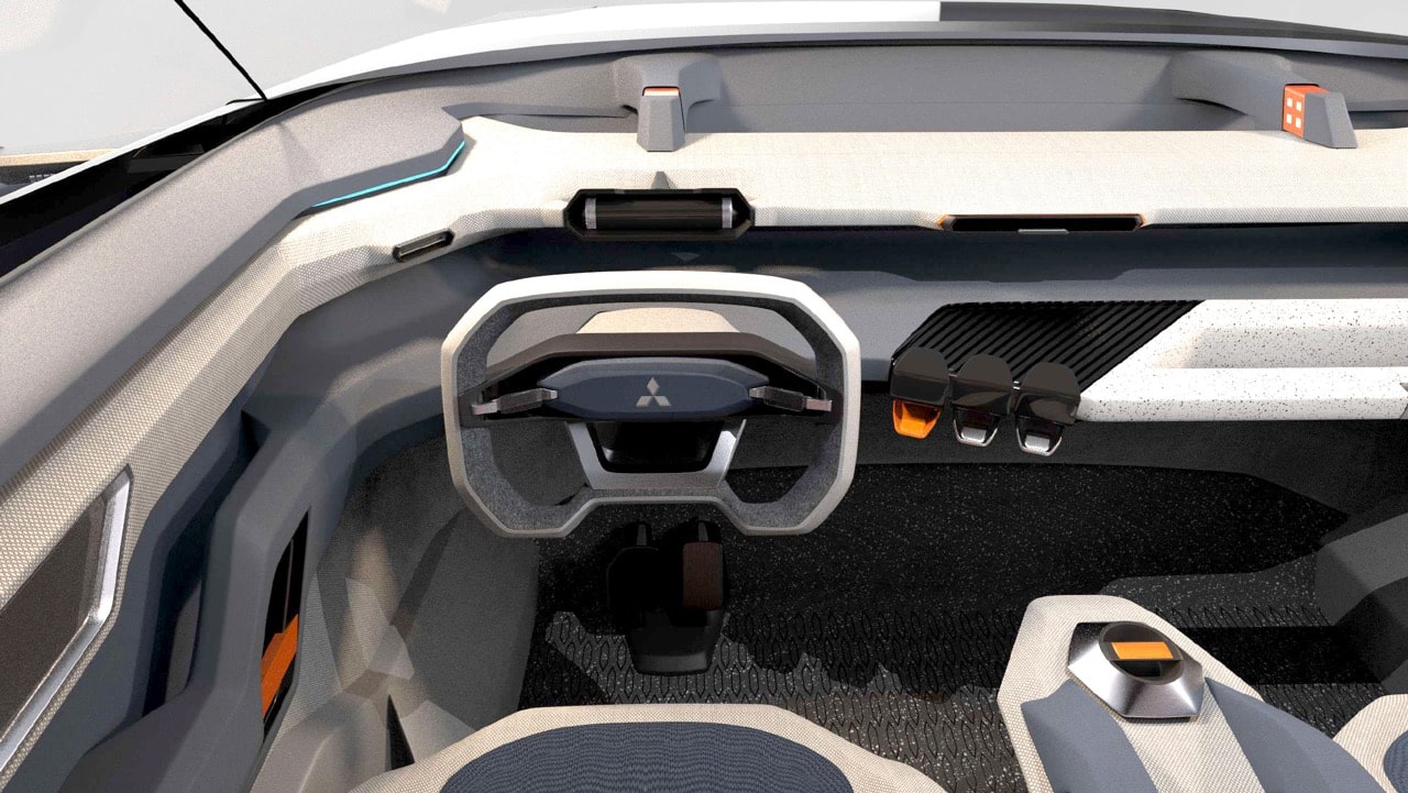 Mitsubishi Moonstone Concept (IED), 2023 – Design Sketch – Interior